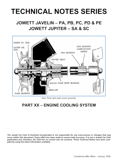 Part 20 Cooling System